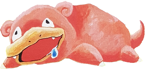 A dopey looking slowpoke